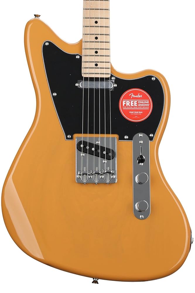 ギター squier offset telecaster Squier Paranormal Offset Telecaster MN Butterscotch Blonde